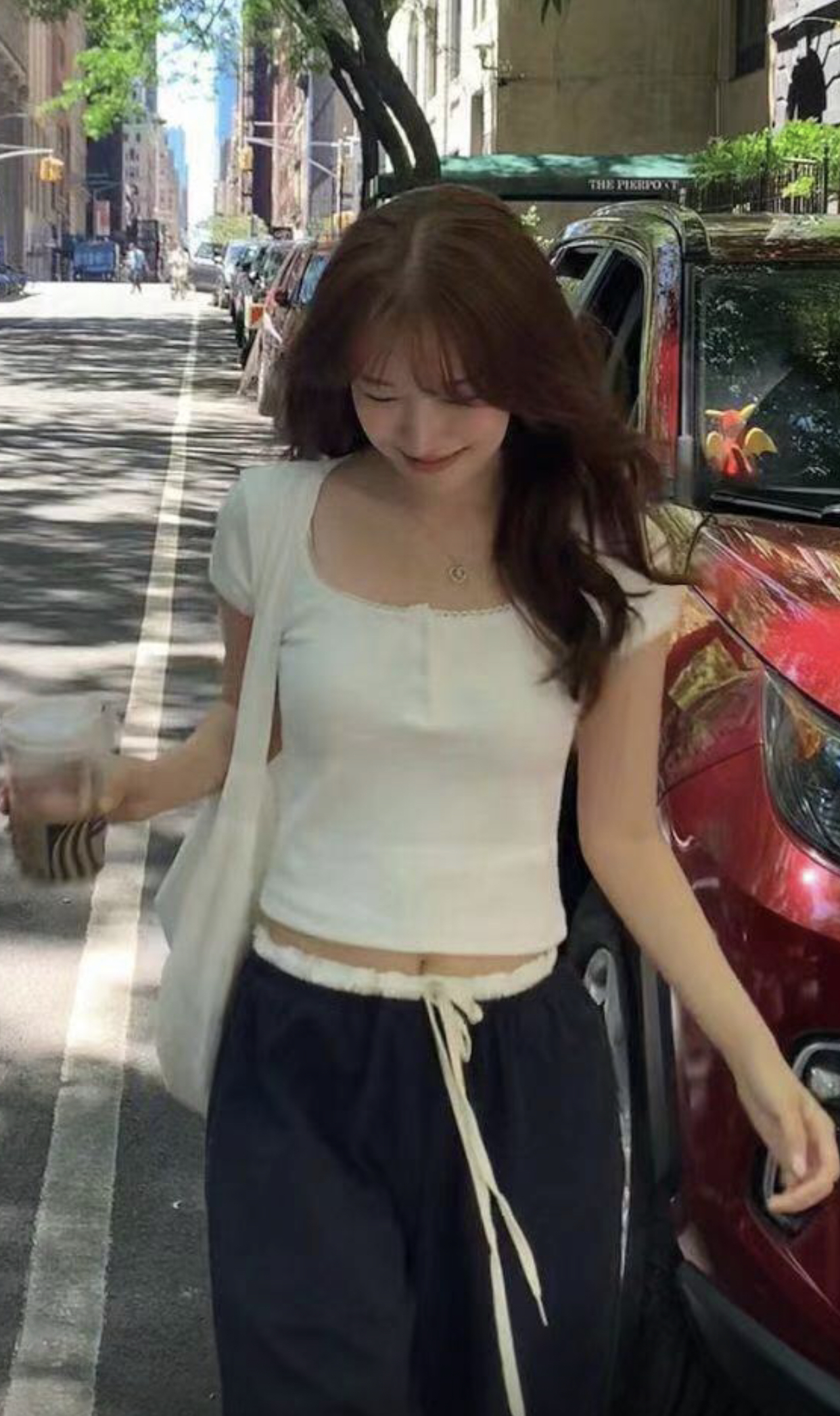 RAWROW韓國直郵東大門實拍女裝新品職業時尚真品人氣休閑T恤RAWROWT恤圖色2