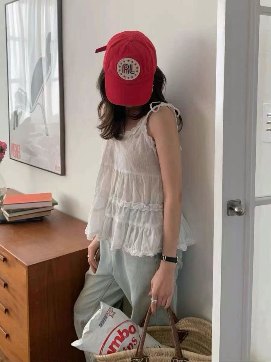 ELINVI直郵韓國代購女裝新品時尚休閑職業熱賣人氣吊帶背心ELINVI吊帶/背心