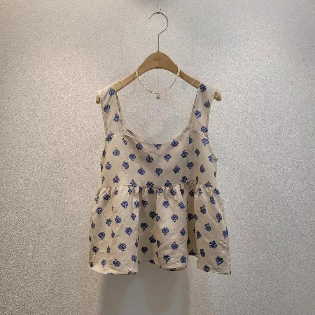 SOL直郵韓國代購女裝新款推薦職業熱賣24秋夏真品吊帶背心SOL吊帶/背心
