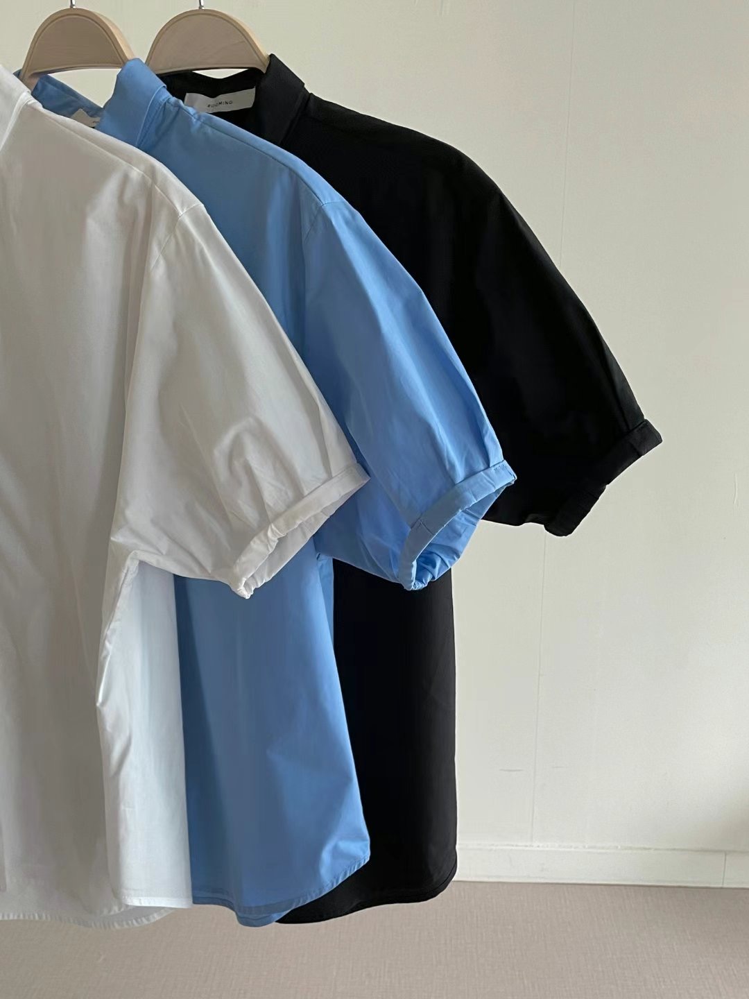 ROOMING-룸잉-T直郵韓國代購女裝新品24秋夏襯衫蕾絲衫ROOMING襯衫/蕾絲衫