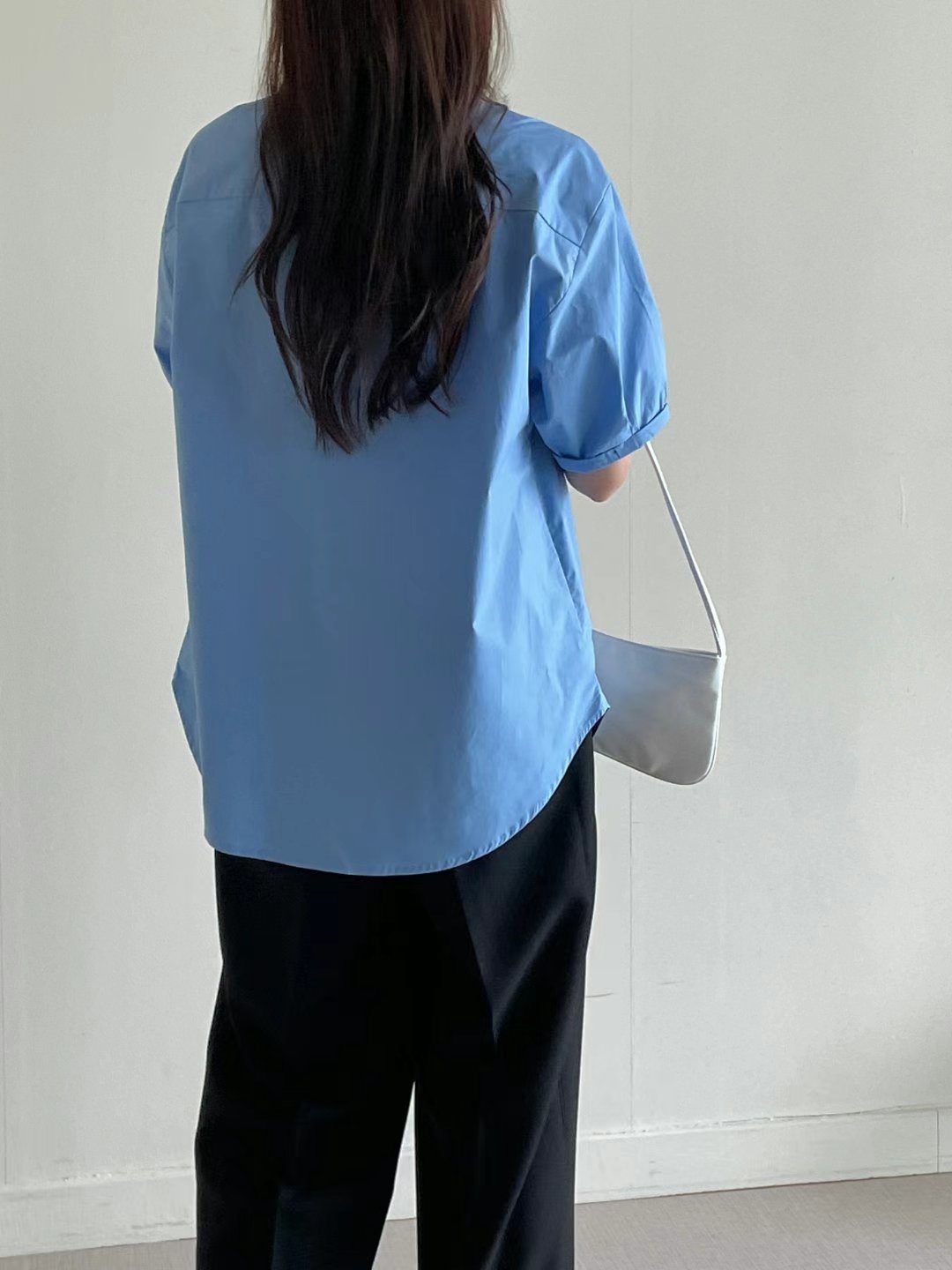ROOMING-룸잉-T直郵韓國代購女裝新品24秋夏襯衫蕾絲衫ROOMING襯衫/蕾絲衫