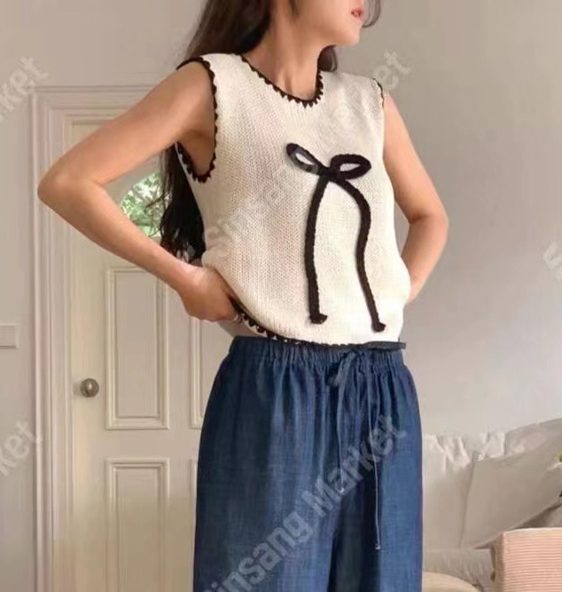 ELINVI直郵韓國代購女裝新品職業時尚人氣24秋夏真品針織衫ELINVI針織衫