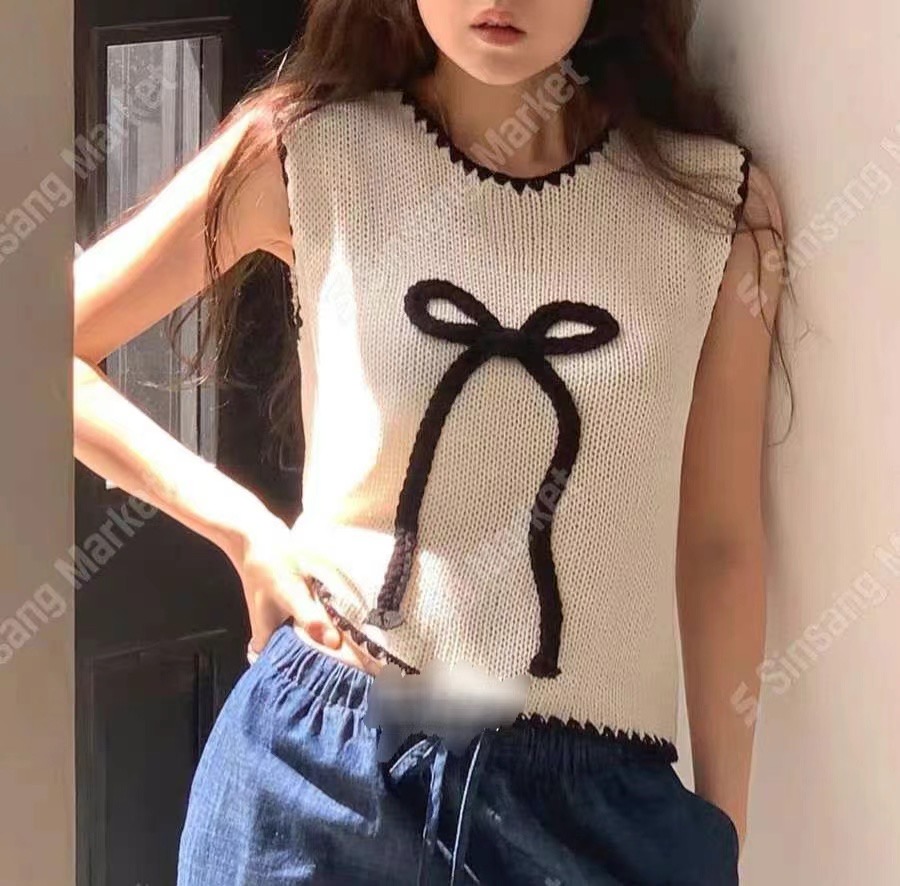 ELINVI直郵韓國代購女裝新品職業時尚人氣24秋夏真品針織衫ELINVI針織衫