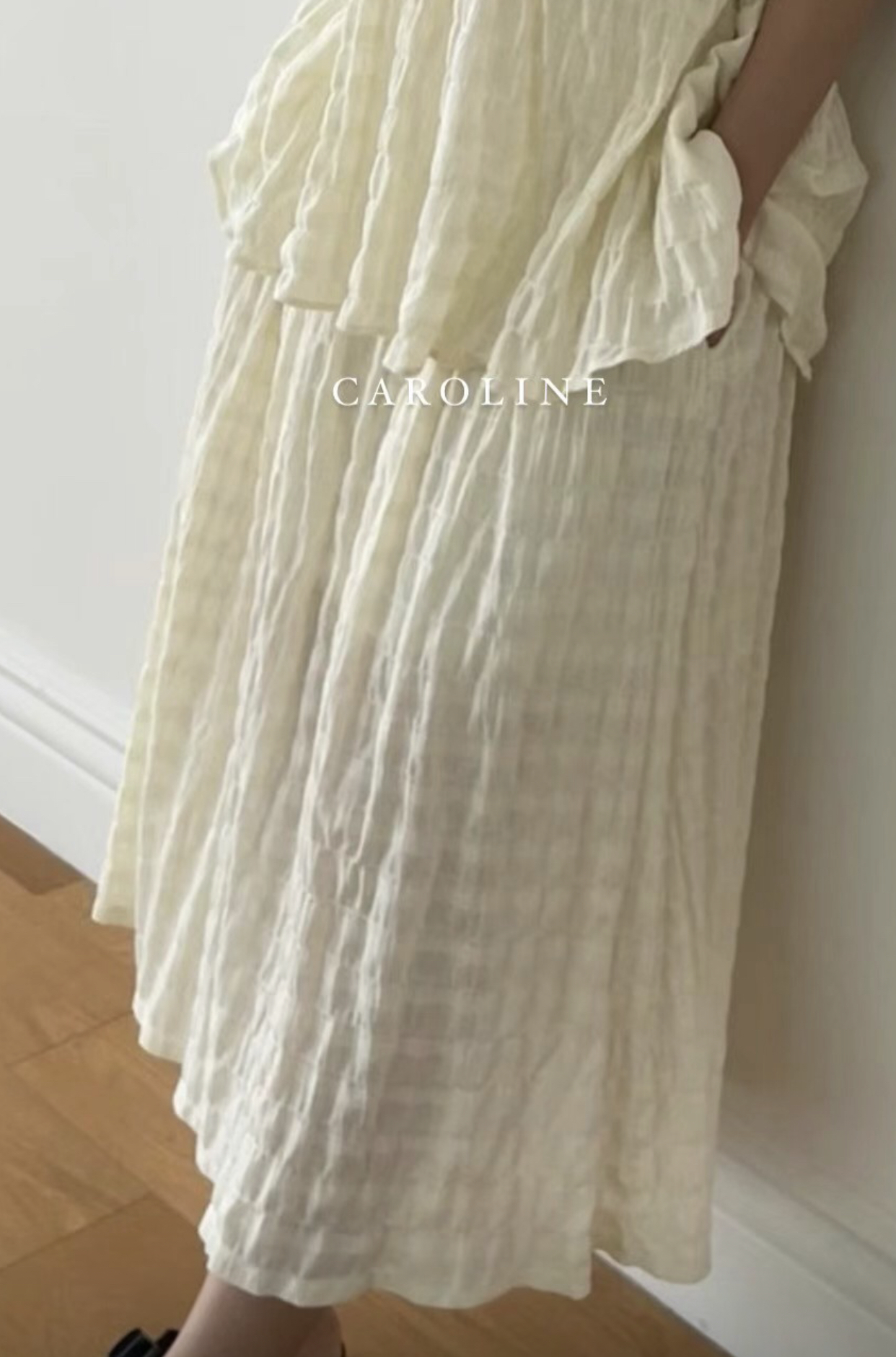 CAROLINE韓國直郵女士新品職業人氣熱賣推薦時尚24秋夏長裙CARO_LINE長裙