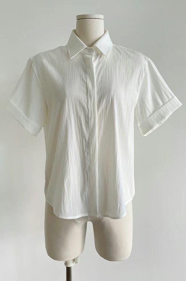 ROOMING-룸잉-T韓國直郵東大門代購女士新品24秋夏襯衫蕾絲衫ROOMING襯衫/蕾絲衫