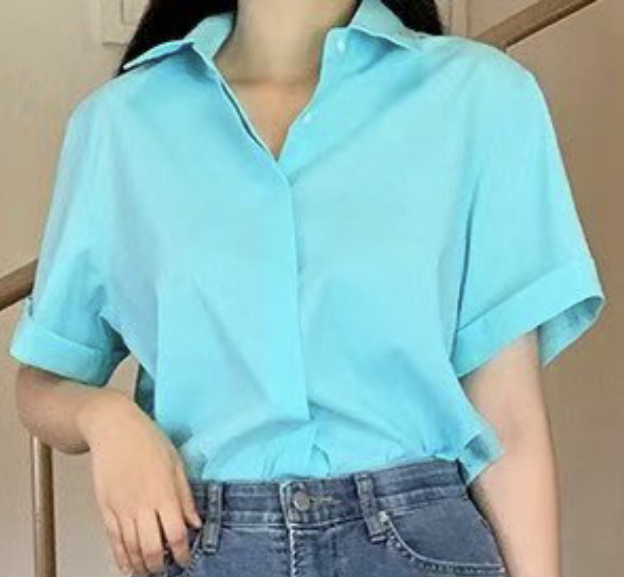 ROOMING-룸잉-T韓國直郵東大門代購女士新品24秋夏襯衫蕾絲衫ROOMING襯衫/蕾絲衫圖色2