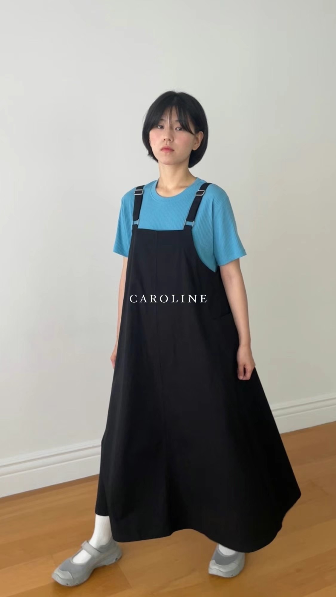 CAROLINE韓國直郵東大門實拍女裝新品人氣職業真品時尚連衣裙CARO_LINE連衣裙圖色2
