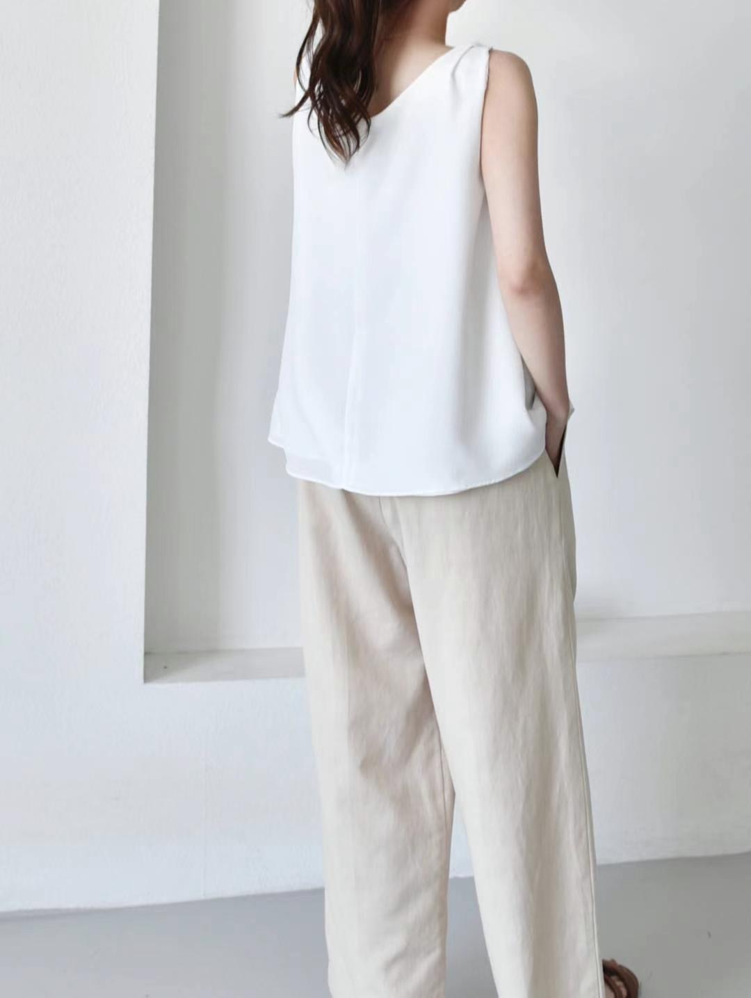 MALT.J直郵韓國代購女裝新品真品職業休閑人氣24秋夏吊帶背心MALT.J吊帶/背心