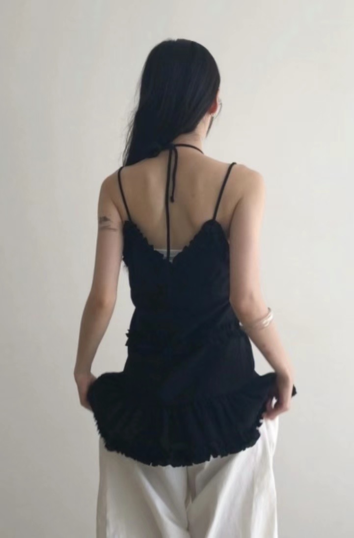 NEW FACE直郵韓國代購女裝新款人氣24春夏休閑時尚吊帶背心NEW FACE吊帶/背心