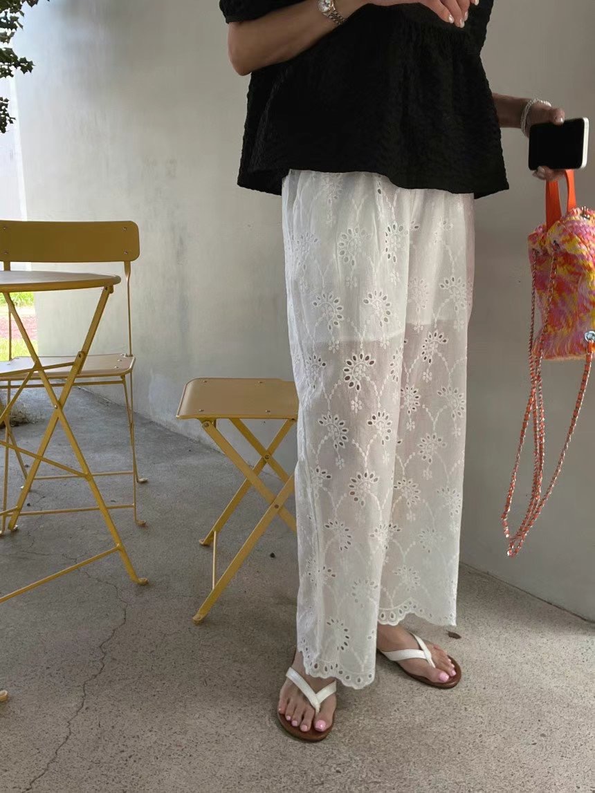 MYME直郵韓國代購女裝新品24春夏時尚推薦真品休閑休閑褲MYME休閑褲