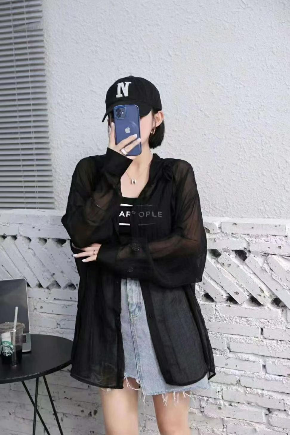 PAPER5123-T韓國直郵東大門代購女裝新款人氣襯衫蕾絲衫PAPER5123-T襯衫/蕾絲衫圖色2
