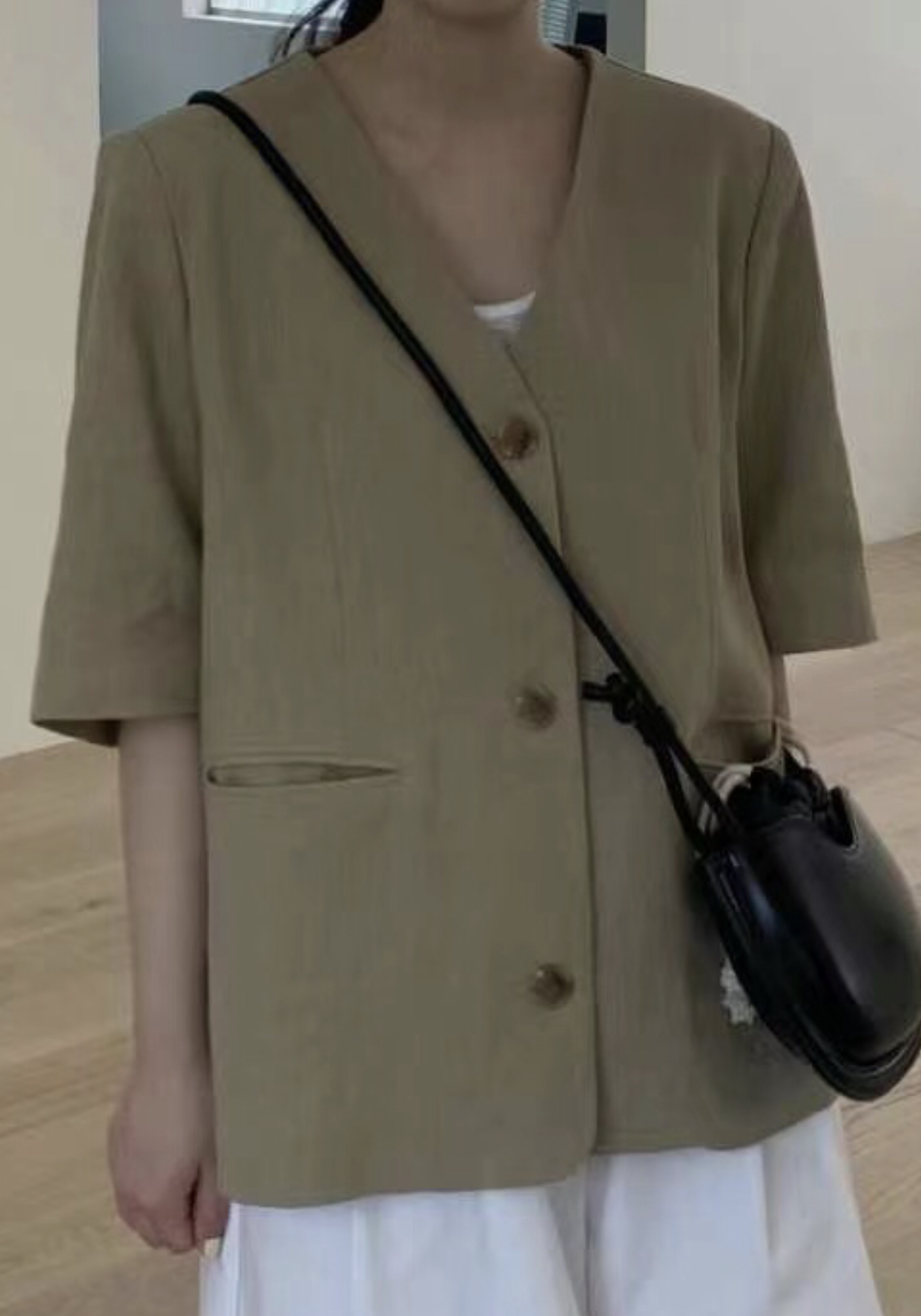 NEUF NINE韓國直郵東大門實拍女裝新款時尚休閑職業真品夾克NEUF NINE夾克圖色2