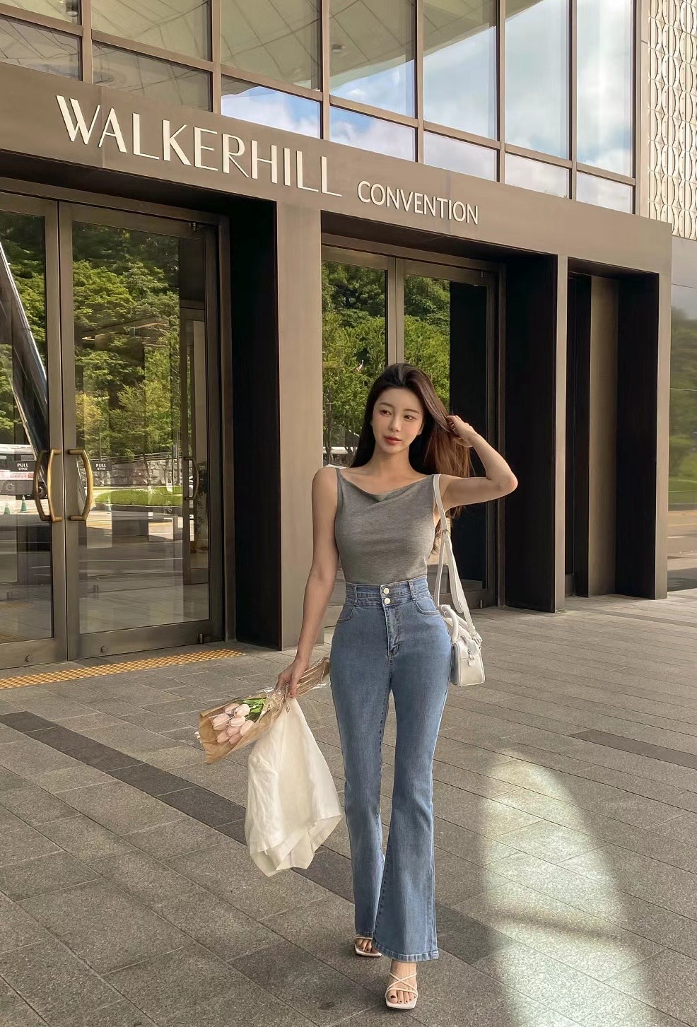 TOATEE韓國直郵東大門代購女裝新品真品時尚休閑職業吊帶背心TOATEE吊帶/背心