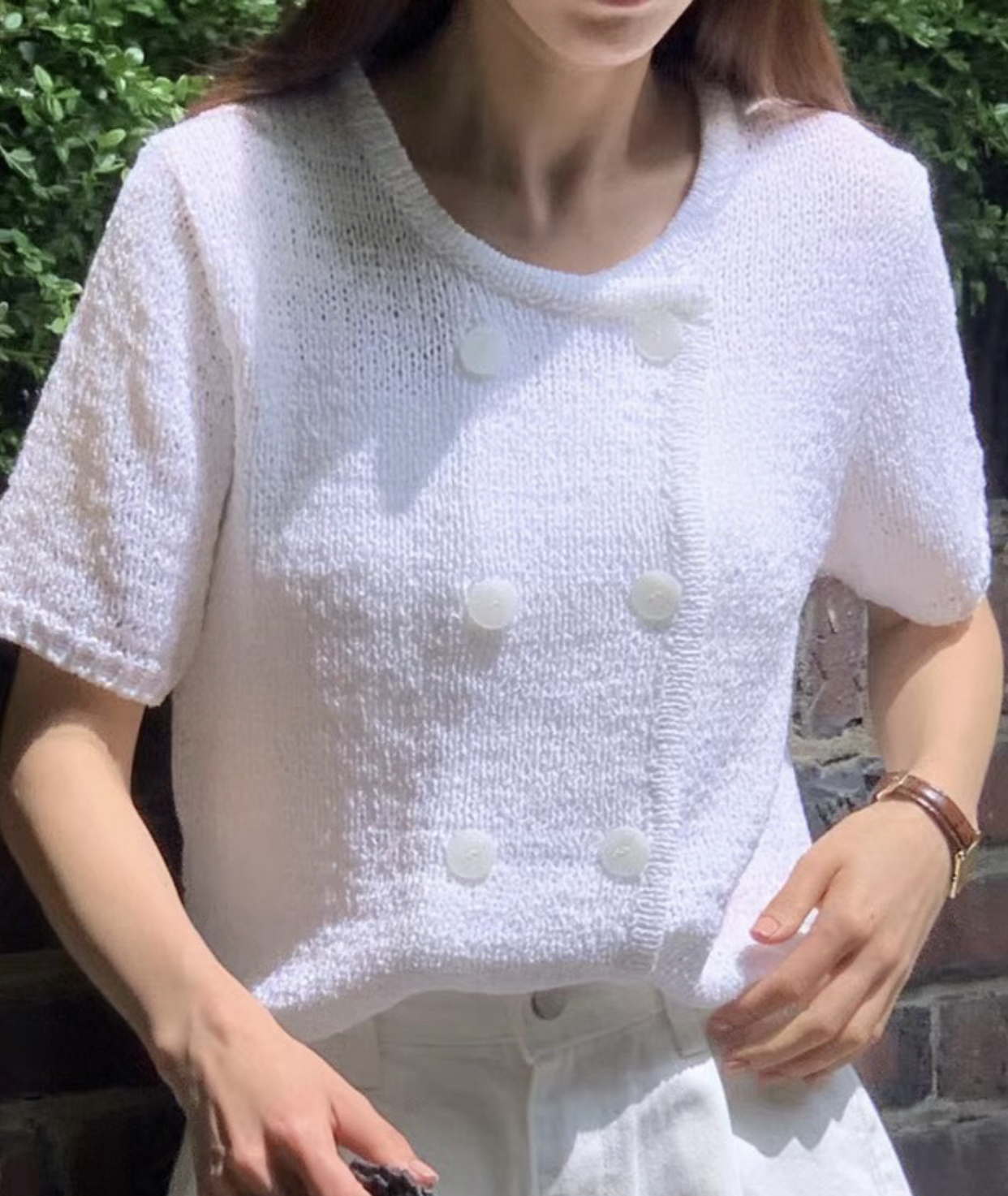 NEUF NINE直郵韓國代購女裝新品職業時尚24春夏人氣針織衫NEUF NINE針織衫
