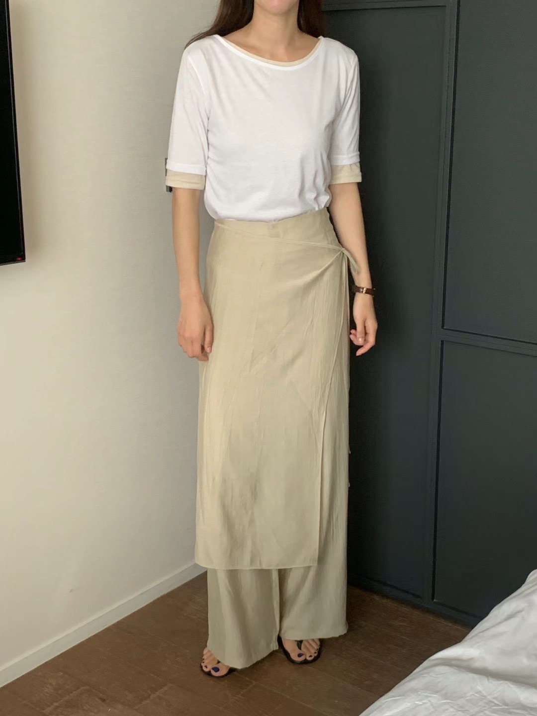 NEUF NINE韓國直郵東大門實拍女裝新款時尚職業推薦休閑裙褲NEUF NINE裙褲