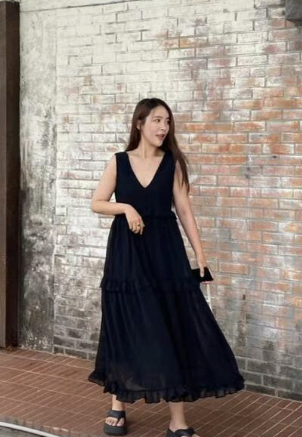 DEBELL韓國直郵女裝新款休閑24春夏熱賣時尚人氣職業連衣裙DEBELL連衣裙圖色1