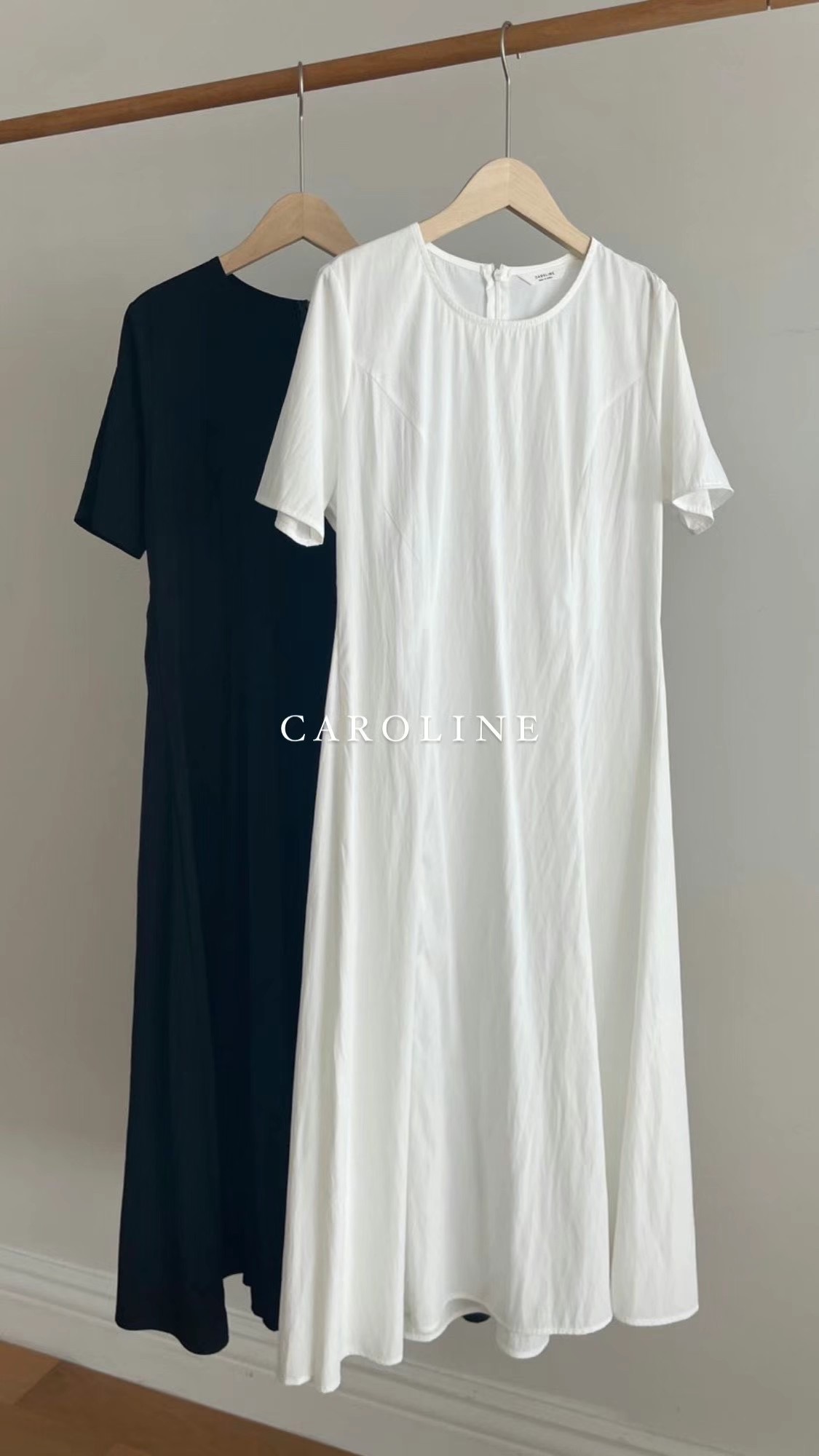 CAROLINE韓國直郵女裝新款真品時尚熱賣人氣休閑24春夏連衣裙CARO_LINE連衣裙