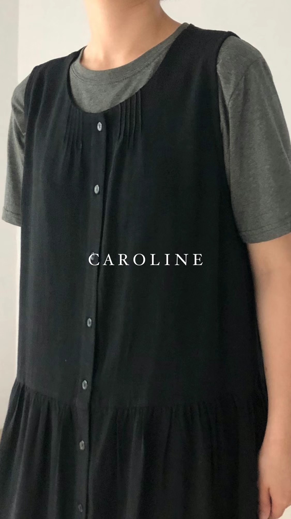CAROLINE直郵韓國代購女裝新款推薦休閑真品熱賣時尚連衣裙CARO_LINE連衣裙