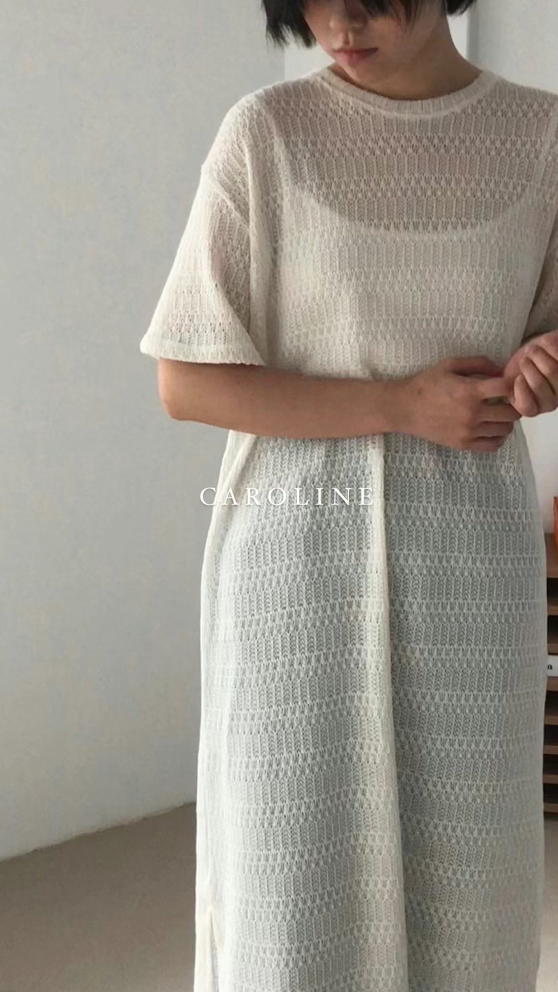 CAROLINE韓國直郵東大門代購女裝新品職業推薦24春夏連衣裙CARO_LINE連衣裙圖色2