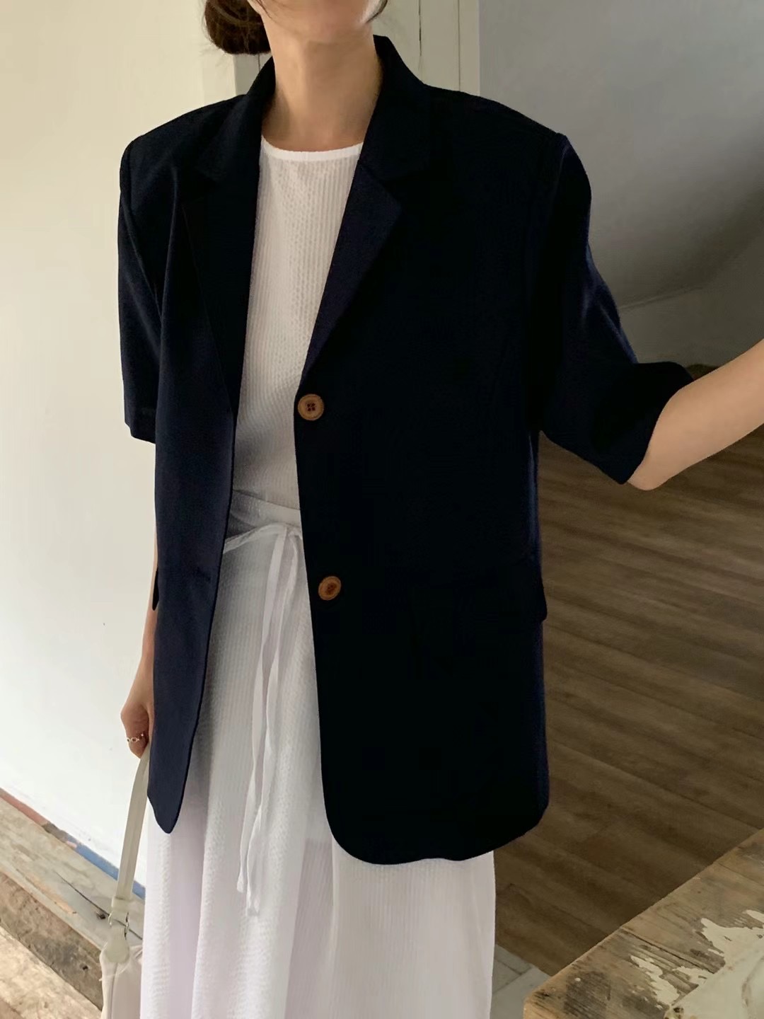 NEUF NINE韓國直郵東大門代購女裝新款推薦真品熱賣休閑夾克NEUF NINE夾克圖色2