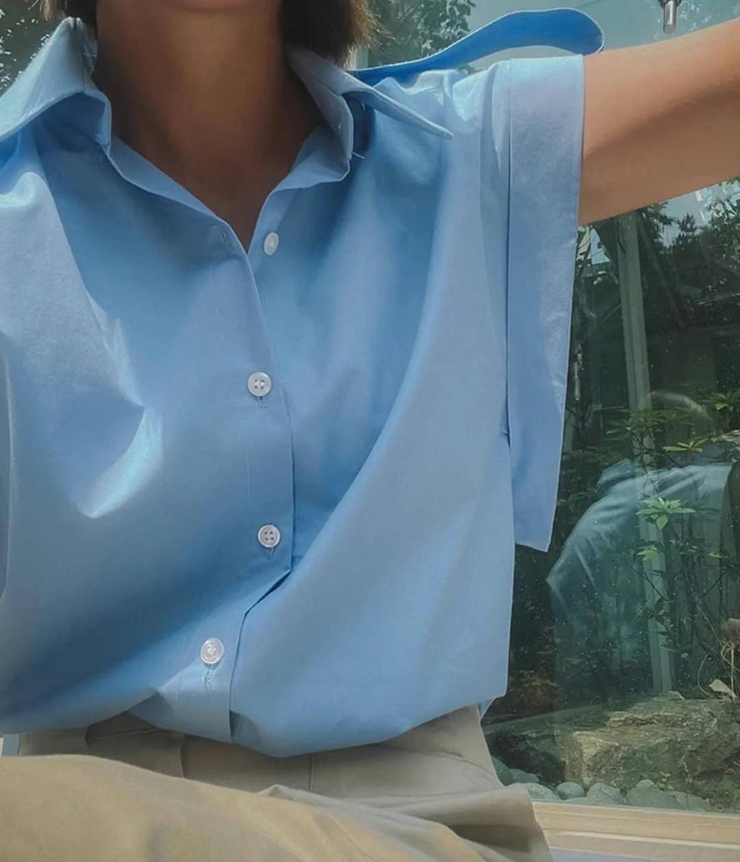 DEBELL直郵韓國代購女裝新款真品24春夏推薦熱賣襯衫蕾絲衫DEBELL襯衫/蕾絲衫