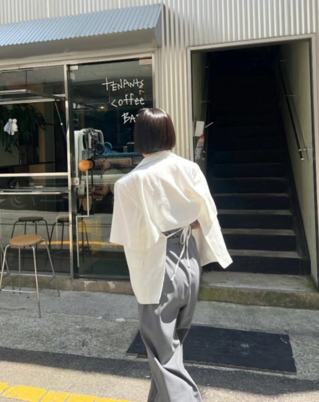 DEBELL韓國直郵東大門實拍女裝新品推薦真品職業熱賣休閑夾克DEBELL夾克