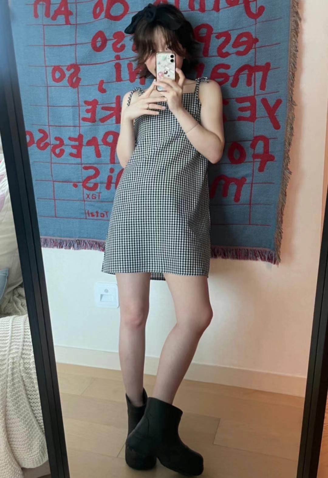 DEBELL韓國直郵東大門實拍女裝新款推薦真品熱賣24春夏連衣裙DEBELL連衣裙