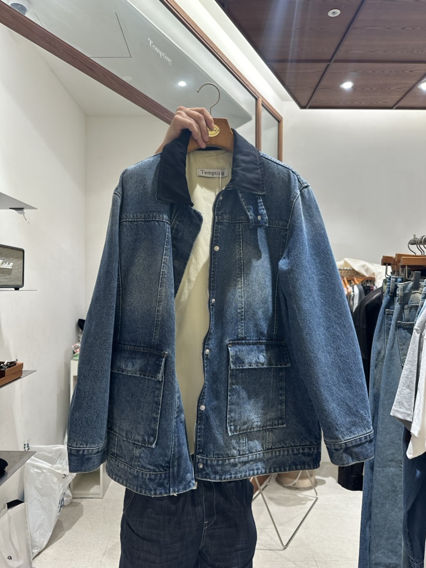 Tempting韓國直郵東大門代購女裝新品時尚24春夏夾克秋款TEMPTING夾克