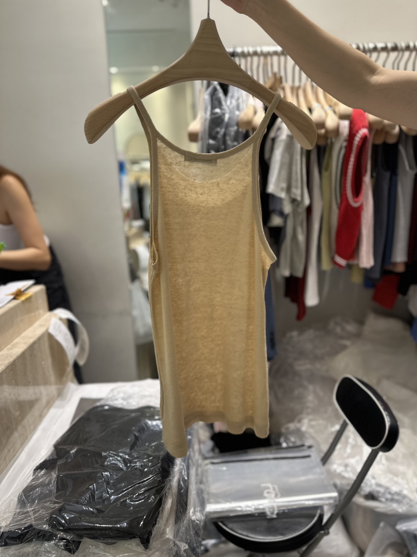 LOWBURN直郵韓國代購女裝新品推薦真品24春夏職業吊帶背心LOWBURN吊帶/背心