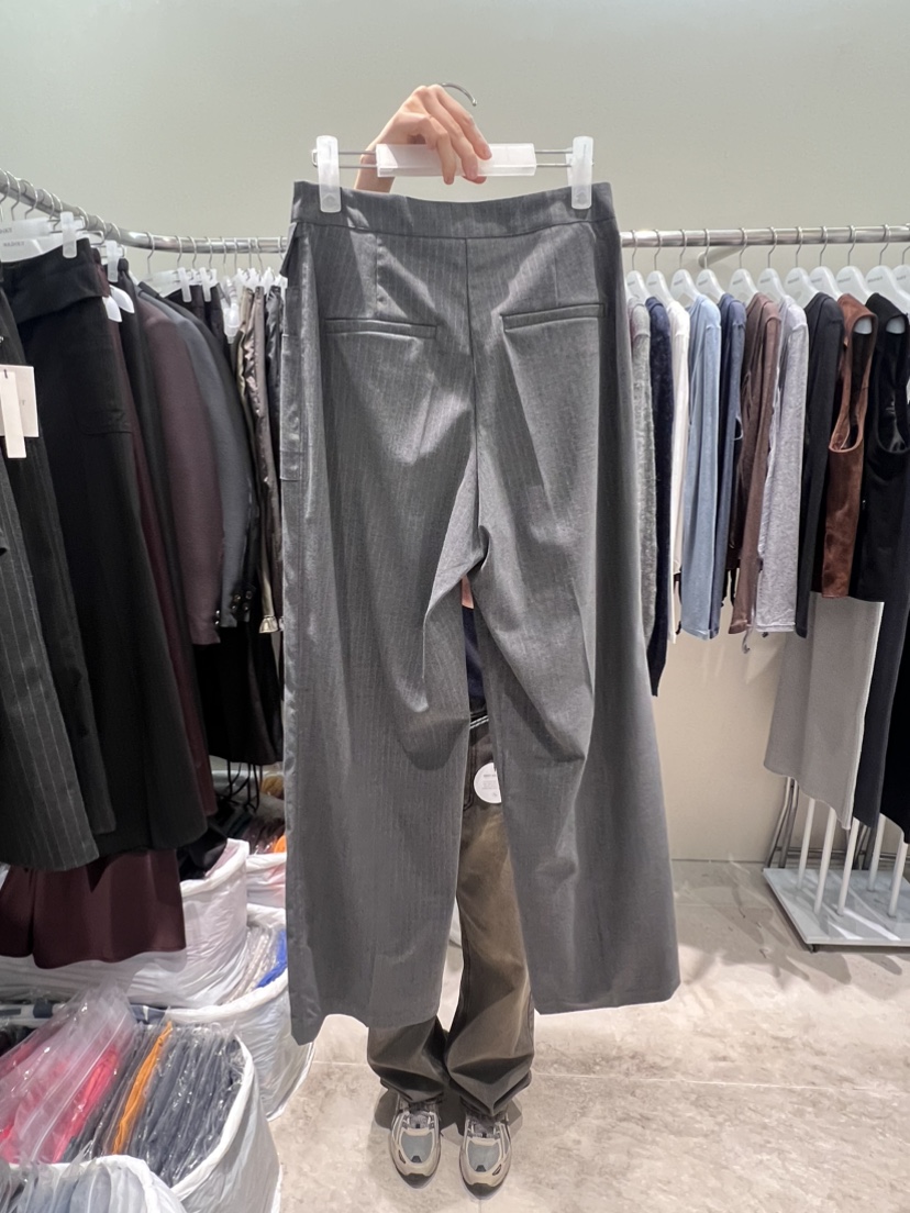 SOLD OUT韓國直郵女裝新品人氣真品24春夏時尚休閑褲秋款FLat OGI休閑褲