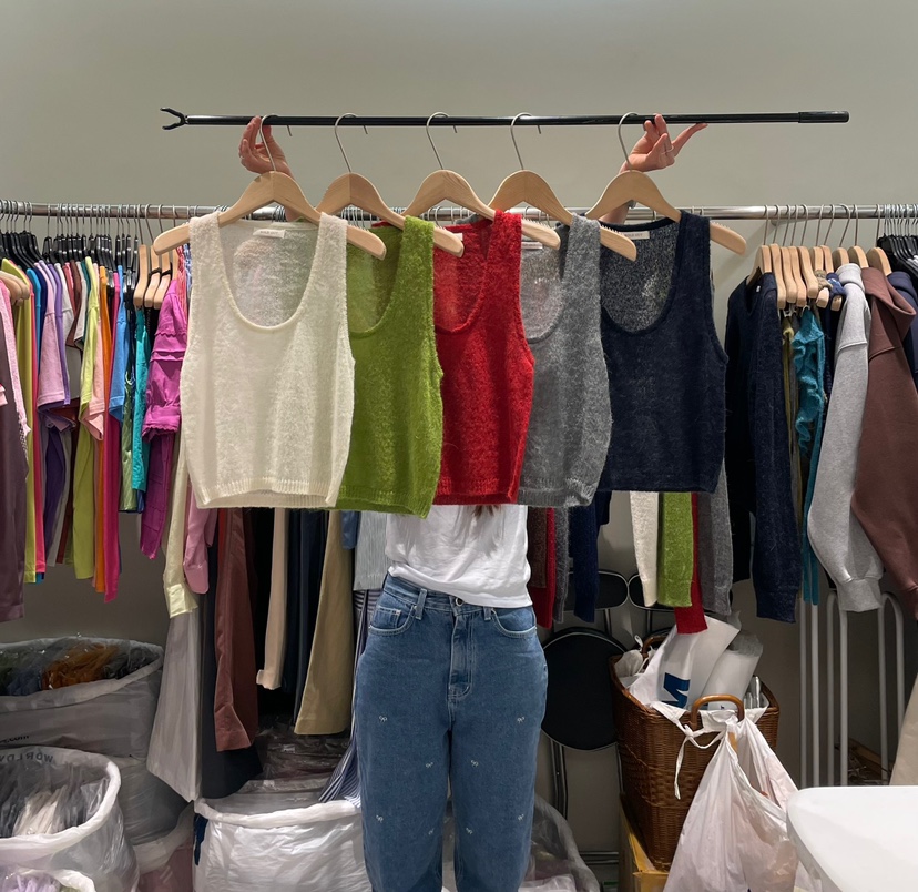 SOLD OUT韓國直郵東大門實拍女裝新款職業人氣吊帶背心秋款FLat OGI吊帶/背心