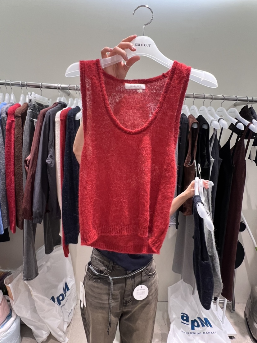 SOLD OUT韓國直郵東大門實拍女裝新款職業人氣吊帶背心秋款FLat OGI吊帶/背心圖色2