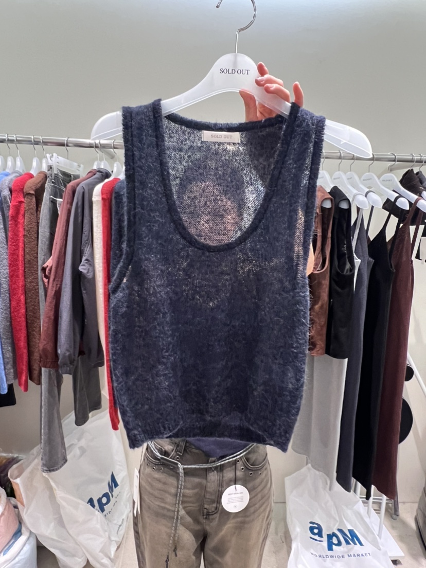 SOLD OUT韓國直郵東大門實拍女裝新款職業人氣吊帶背心秋款FLat OGI吊帶/背心圖色4