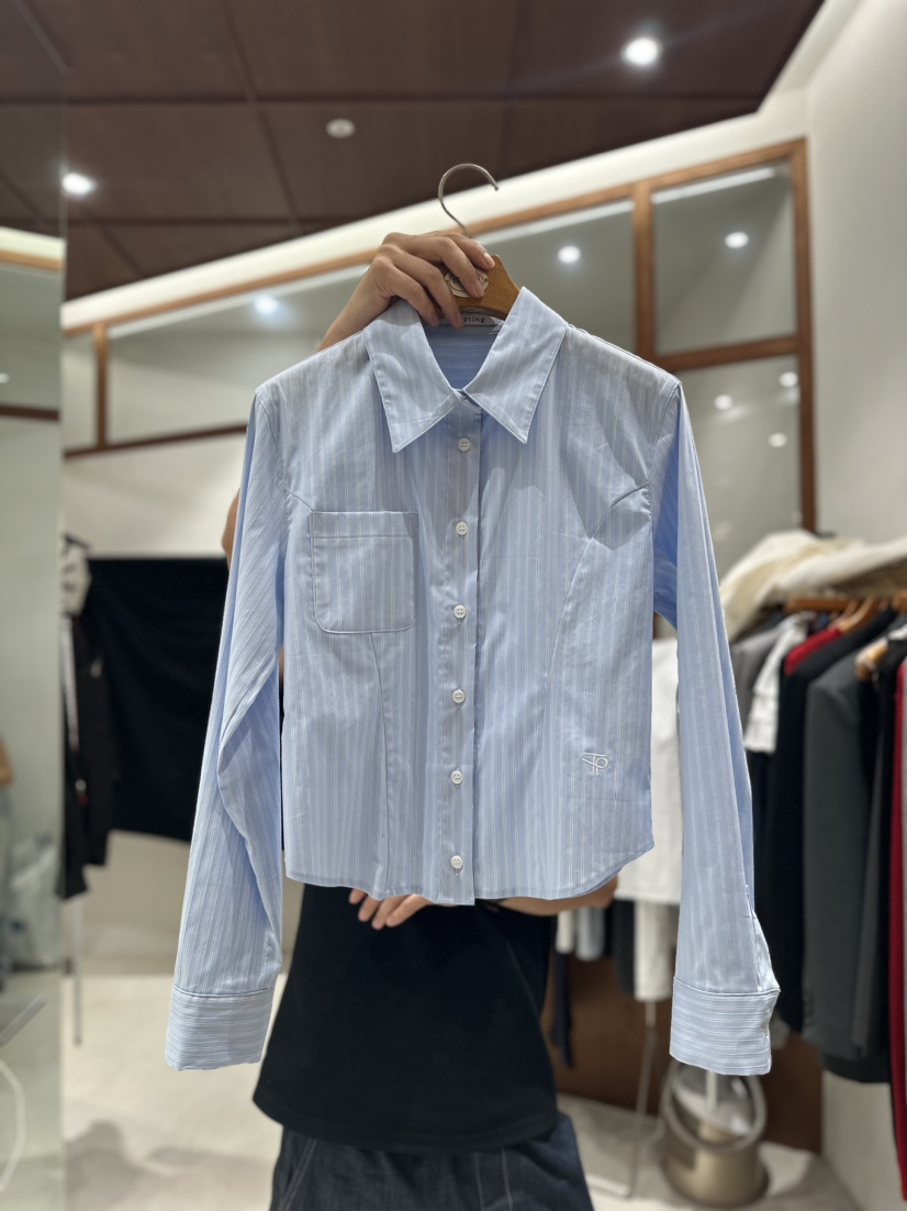 Tempting韓國直郵東大門代購女裝新品職業休閑襯衫蕾絲衫秋款TEMPTING襯衫/蕾絲衫圖色2