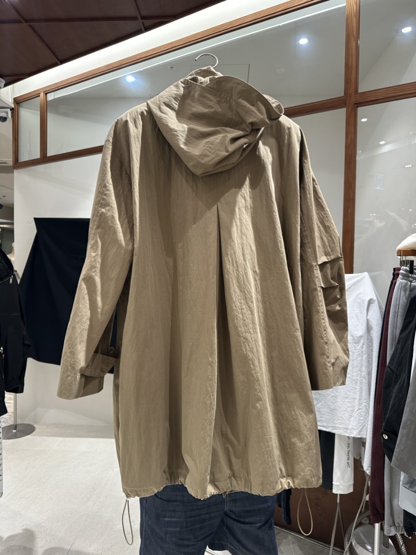 Tempting韓國直郵東大門實拍女裝新品職業推薦長款風衣秋款TEMPTING長款風衣