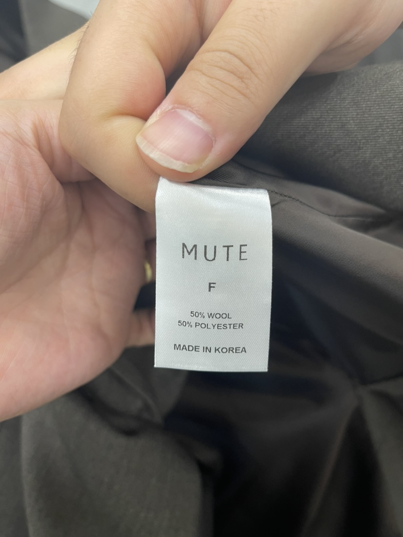 MUTE韓國直郵東大門實拍女裝新品休閑真品熱賣推薦夾克秋款MUTE夾克