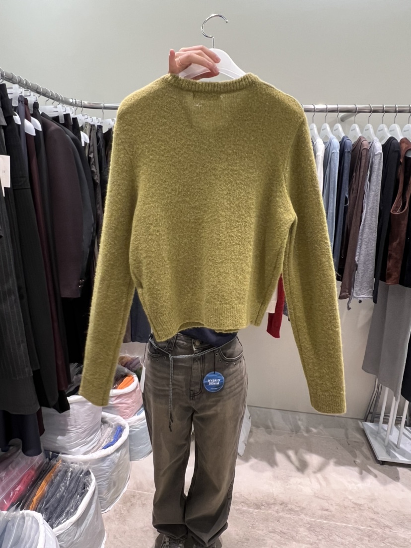 SOLD OUT韓國直郵東大門代購女裝新款熱賣24春夏毛衣秋款FLat OGI毛衣