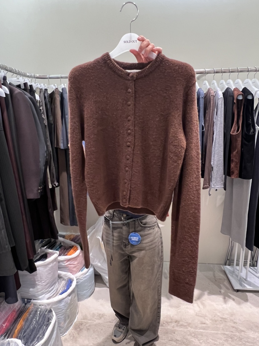 SOLD OUT韓國直郵東大門代購女裝新款熱賣24春夏毛衣秋款FLat OGI毛衣圖色5