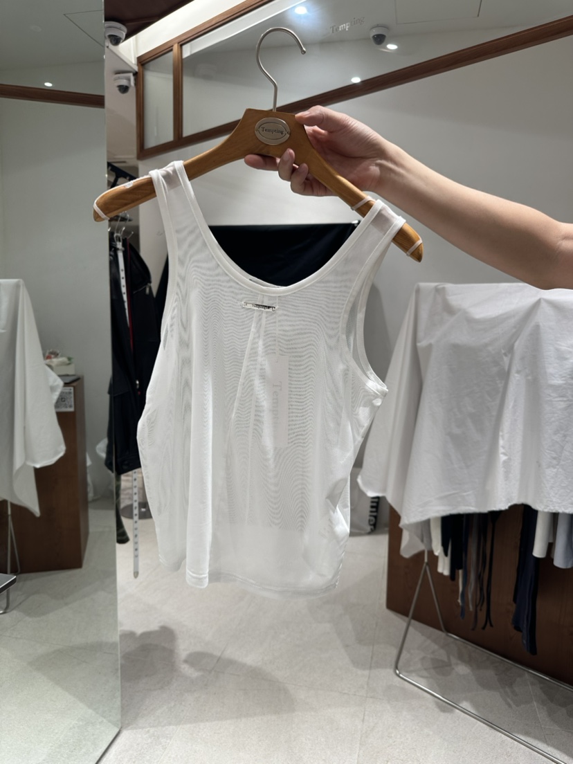 Tempting韓國直郵女裝新品熱賣休閑真品時尚職業吊帶背心秋款TEMPTING吊帶/背心圖色1
