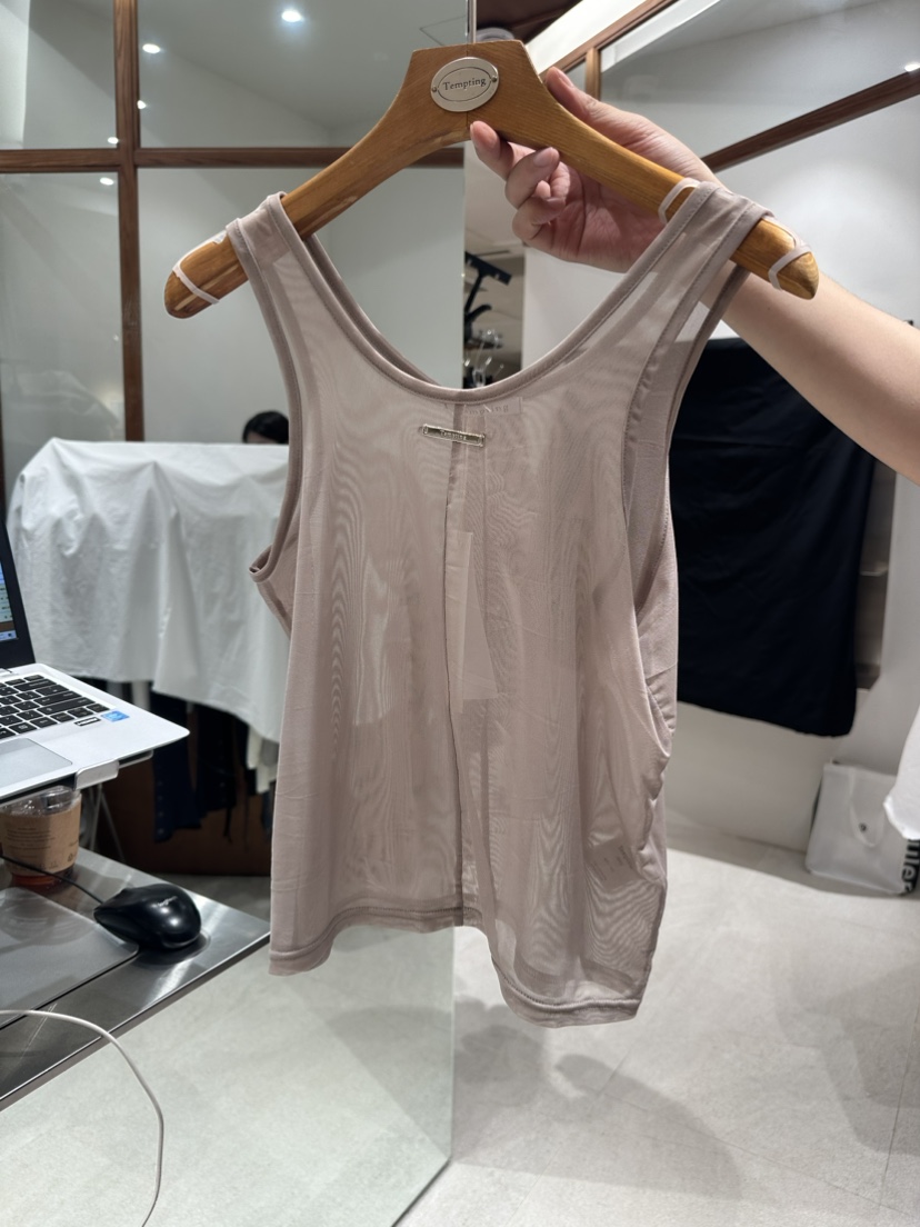 Tempting韓國直郵女裝新品熱賣休閑真品時尚職業吊帶背心秋款TEMPTING吊帶/背心圖色3