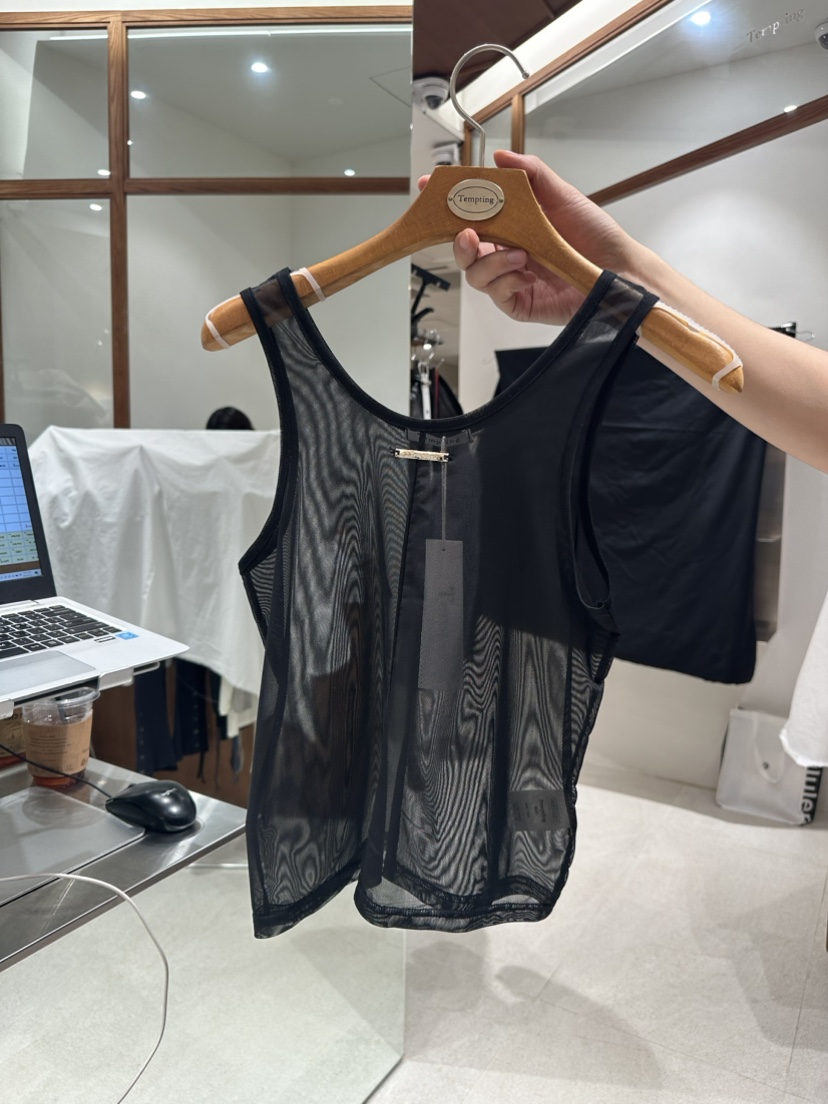 Tempting韓國直郵女裝新品熱賣休閑真品時尚職業吊帶背心秋款TEMPTING吊帶/背心圖色4