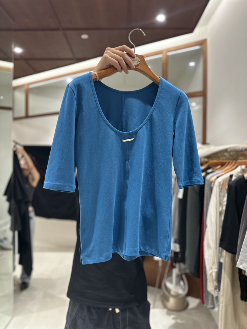 Tempting直郵韓國代購女裝新品24春夏熱賣休閑職業T恤秋款TEMPTINGT恤圖色6
