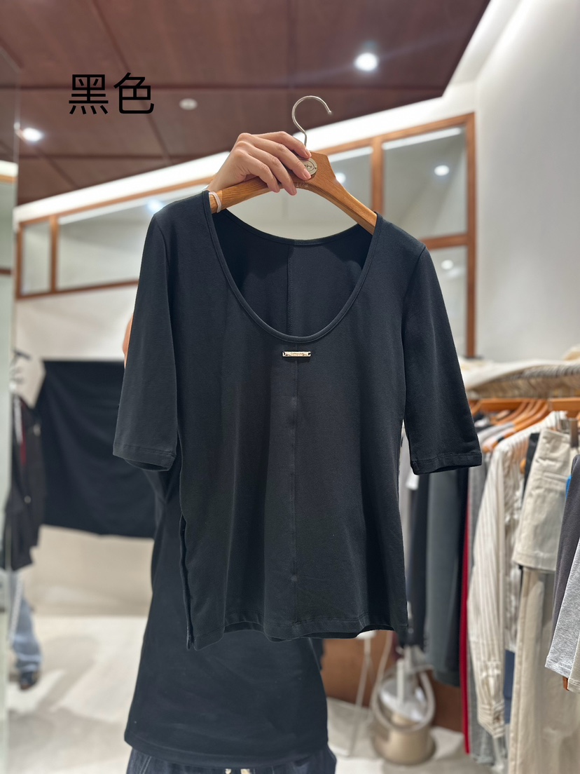 Tempting直郵韓國代購女裝新品24春夏熱賣休閑職業T恤秋款TEMPTINGT恤圖色7
