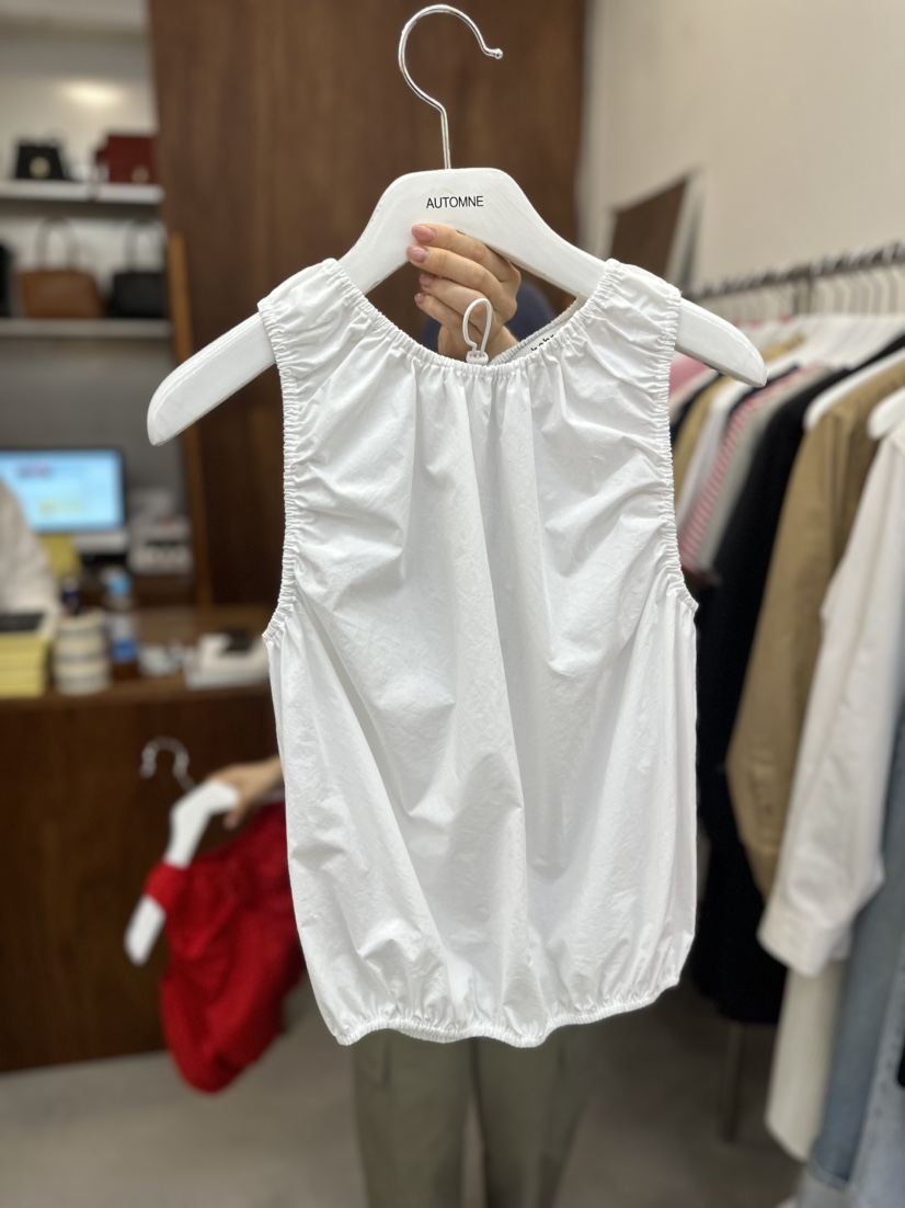 AUTOMNE韓國直郵東大門代購女裝新款真品24春夏人氣吊帶背心AMY GRACE吊帶/背心圖色2