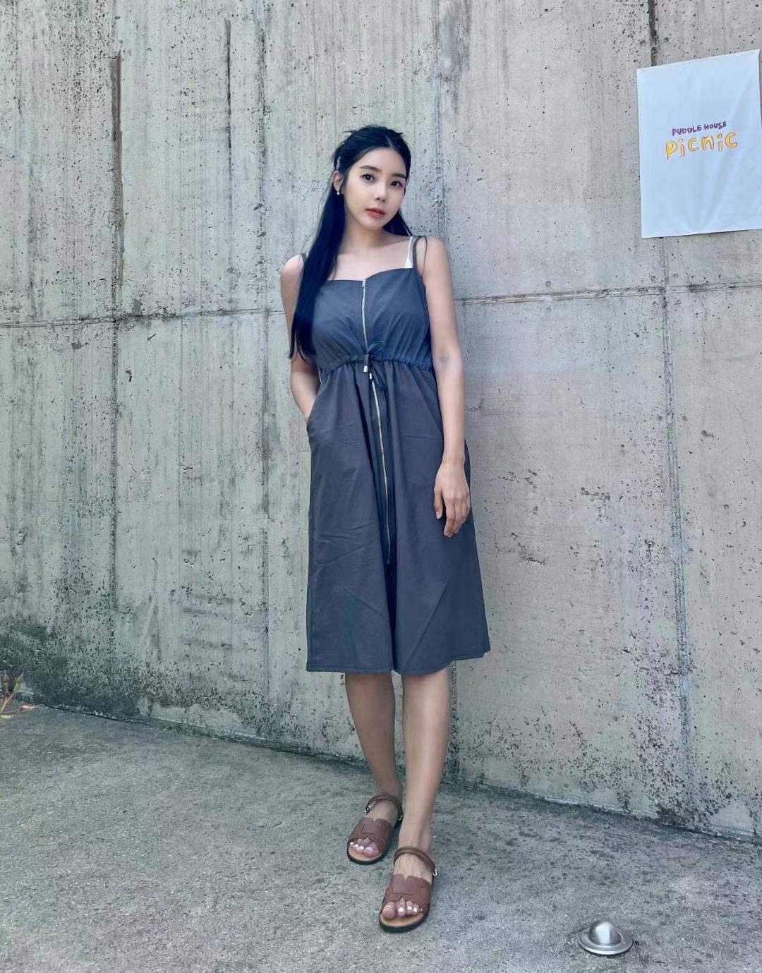 EIFFEL韓國直郵女裝新款時尚熱賣職業真品人氣24春夏連衣裙EIFFEL連衣裙