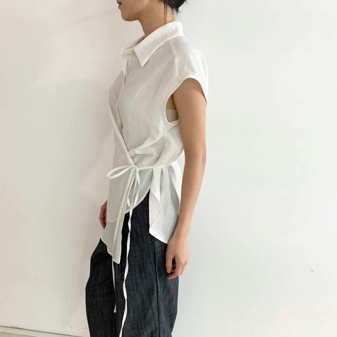 COVER韓國直郵東大門代購女裝新品時尚推薦真品休閑襯衫蕾絲衫COVER襯衫/蕾絲衫