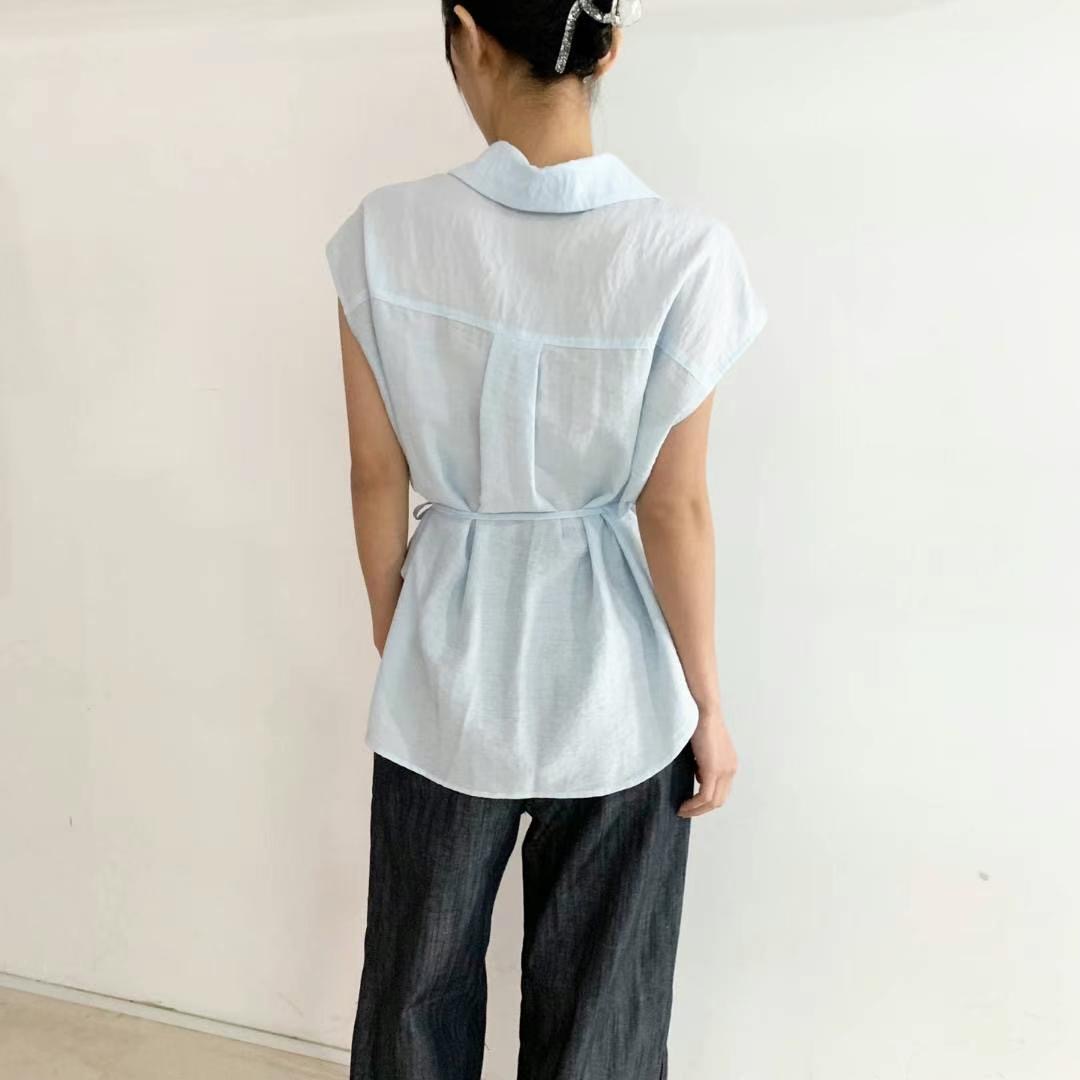 COVER韓國直郵東大門代購女裝新品時尚推薦真品休閑襯衫蕾絲衫COVER襯衫/蕾絲衫