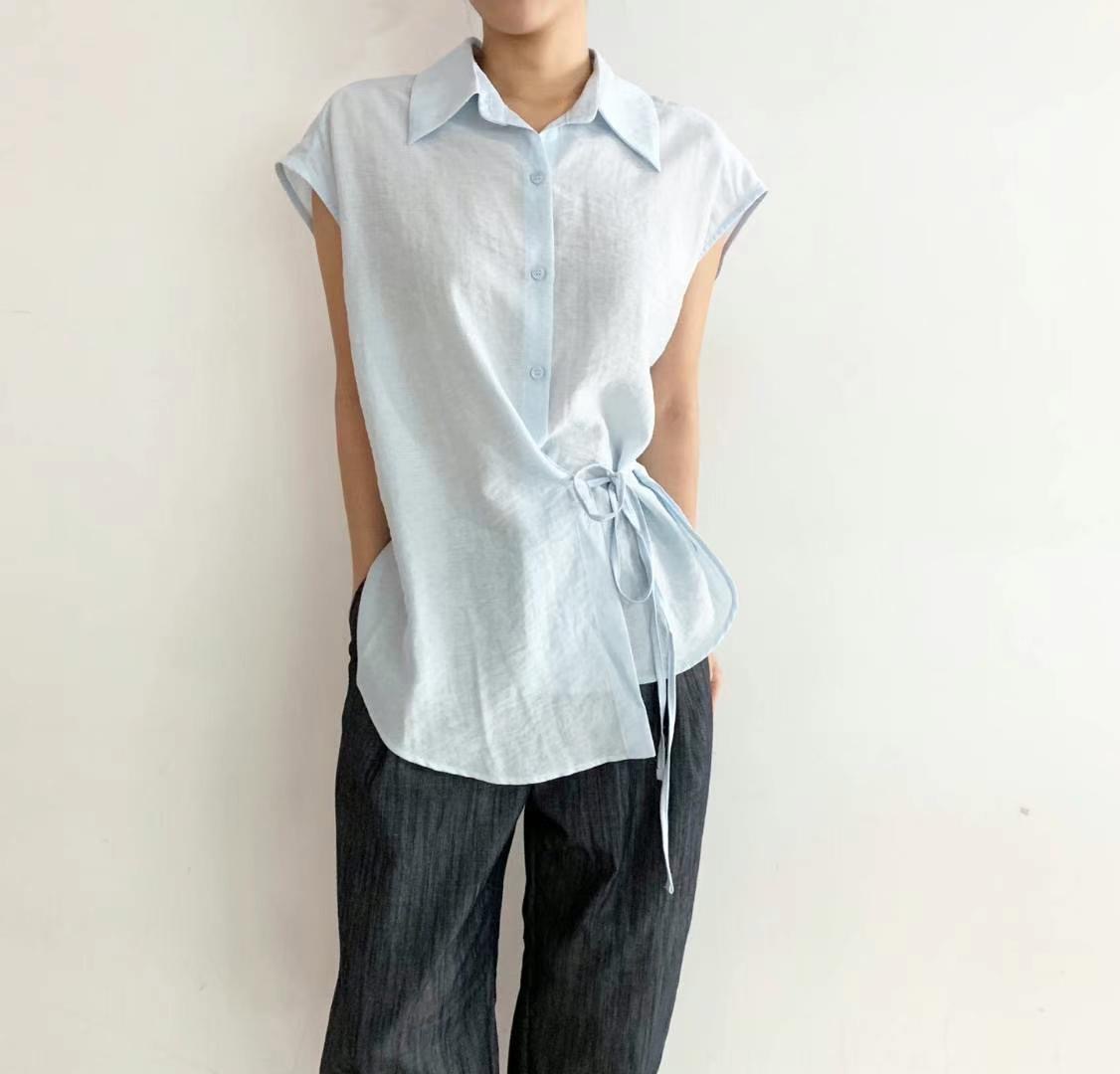COVER韓國直郵東大門代購女裝新品時尚推薦真品休閑襯衫蕾絲衫COVER襯衫/蕾絲衫圖色2