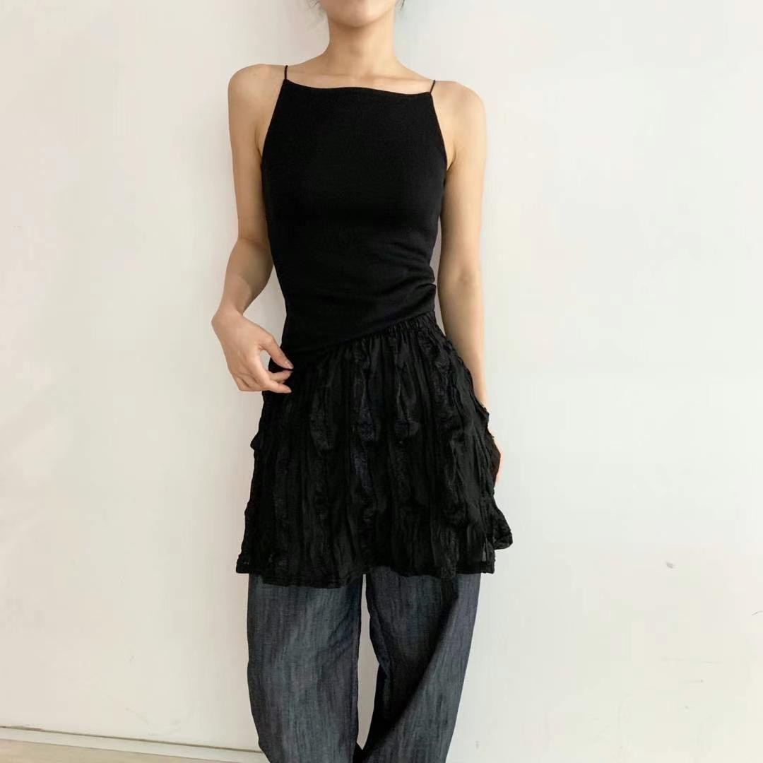 COVER直郵韓國代購女裝新款職業真品時尚熱賣人氣休閑吊帶背心COVER吊帶/背心