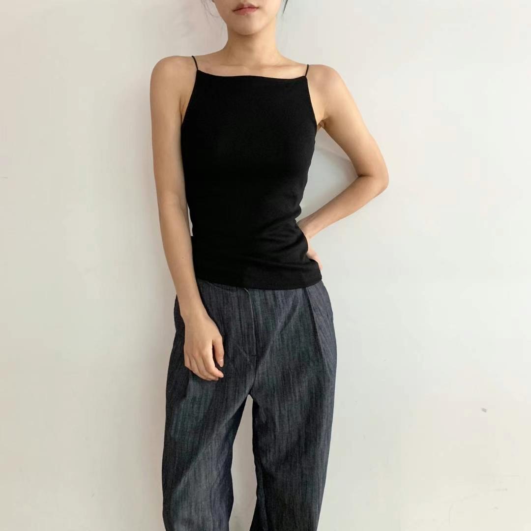COVER直郵韓國代購女裝新款職業真品時尚熱賣人氣休閑吊帶背心COVER吊帶/背心圖色3